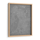 Mapa De La Ciudad De Boston - Vision Studio | Cuadro decorativo de Canvas Lab