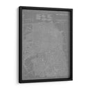 Mapa De La Ciudad De San Francisco - Vision Studio | Cuadro decorativo de Canvas Lab