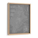 Mapa De La Ciudad De Washington, D.C. - Vision Studio | Cuadro decorativo de Canvas Lab