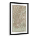Mapa Teñido De Nueva York - Vision Studio | Cuadro decorativo de Canvas Lab