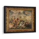 El viaje del Cardenal Infante Don Fernando de España desde Barcelona hasta Génova con Neptuno calmando la tempestad - Peter Paul Rubens | Cuadro decorativo de Canvas Lab