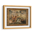 El viaje del Cardenal Infante Don Fernando de España desde Barcelona hasta Génova con Neptuno calmando la tempestad - Peter Paul Rubens | Cuadro decorativo de Canvas Lab