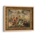 El viaje del Cardenal Infante Don Fernando de España desde Barcelona hasta Génova con Neptuno calmando la tempestad - Peter Paul Rubens | Cuadro decorativo de Canvas Lab