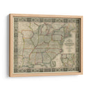 Guía De Viajeros A Los Estados Unidos. - J.M. Atwood | Cuadro decorativo de Canvas Lab