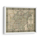 Guía De Viajeros A Los Estados Unidos. - J.M. Atwood | Cuadro decorativo de Canvas Lab