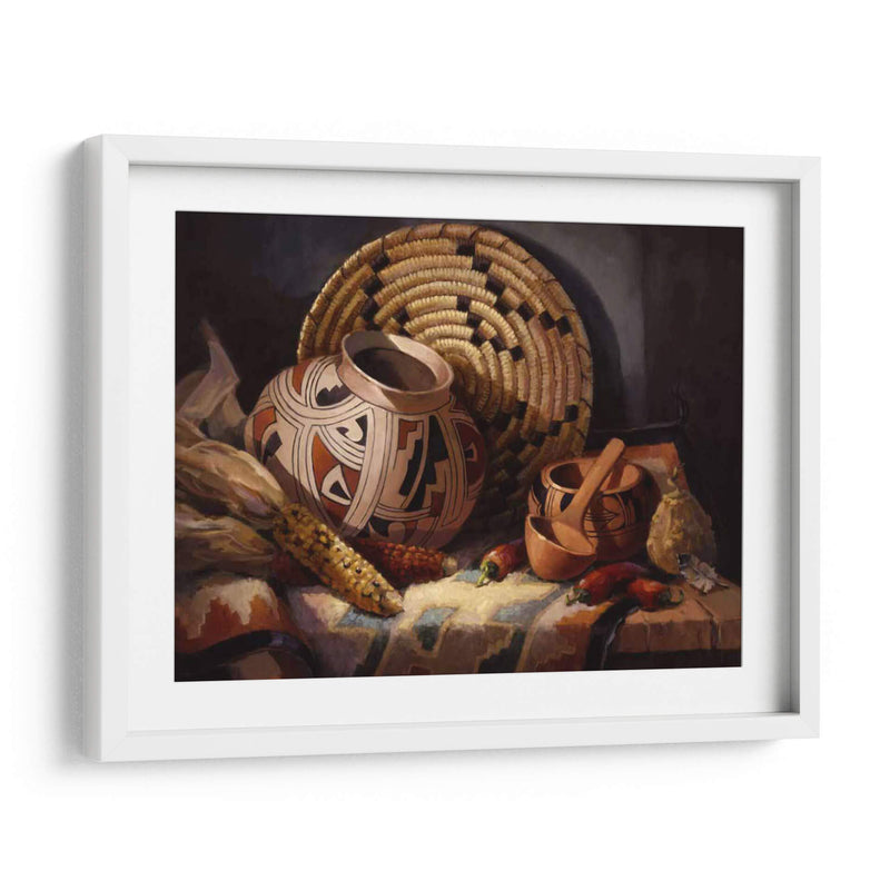 Casa Grande Pot - Maxine Johnston | Cuadro decorativo de Canvas Lab