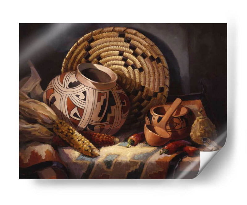 Casa Grande Pot - Maxine Johnston | Cuadro decorativo de Canvas Lab