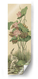 Grúa Y Panel De Loto I - Racinet | Cuadro decorativo de Canvas Lab