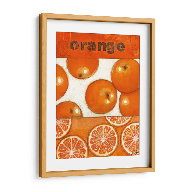 Naranja - Norman Wyatt Jr. | Cuadro decorativo de Canvas Lab