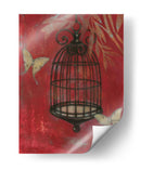 Jaula De Pájaro Asiático I - Norman Wyatt Jr. | Cuadro decorativo de Canvas Lab