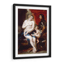 Venus, Marte y Cupido - Peter Paul Rubens | Cuadro decorativo de Canvas Lab