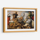 La caza de lobos y zorros - Peter Paul Rubens | Cuadro decorativo de Canvas Lab