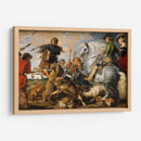 La caza de lobos y zorros - Peter Paul Rubens | Cuadro decorativo de Canvas Lab