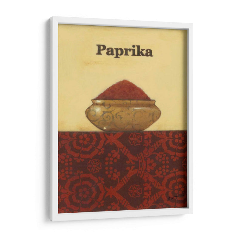 Especias Exóticas - Paprika - Norman Wyatt Jr. | Cuadro decorativo de Canvas Lab