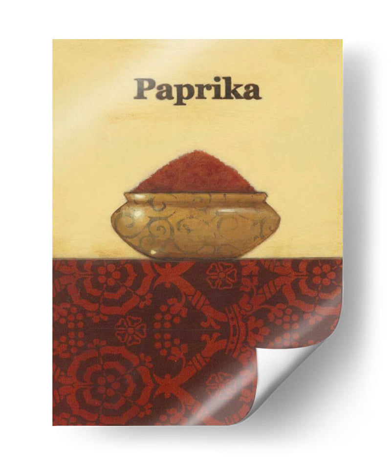 Especias Exóticas - Paprika - Norman Wyatt Jr. | Cuadro decorativo de Canvas Lab