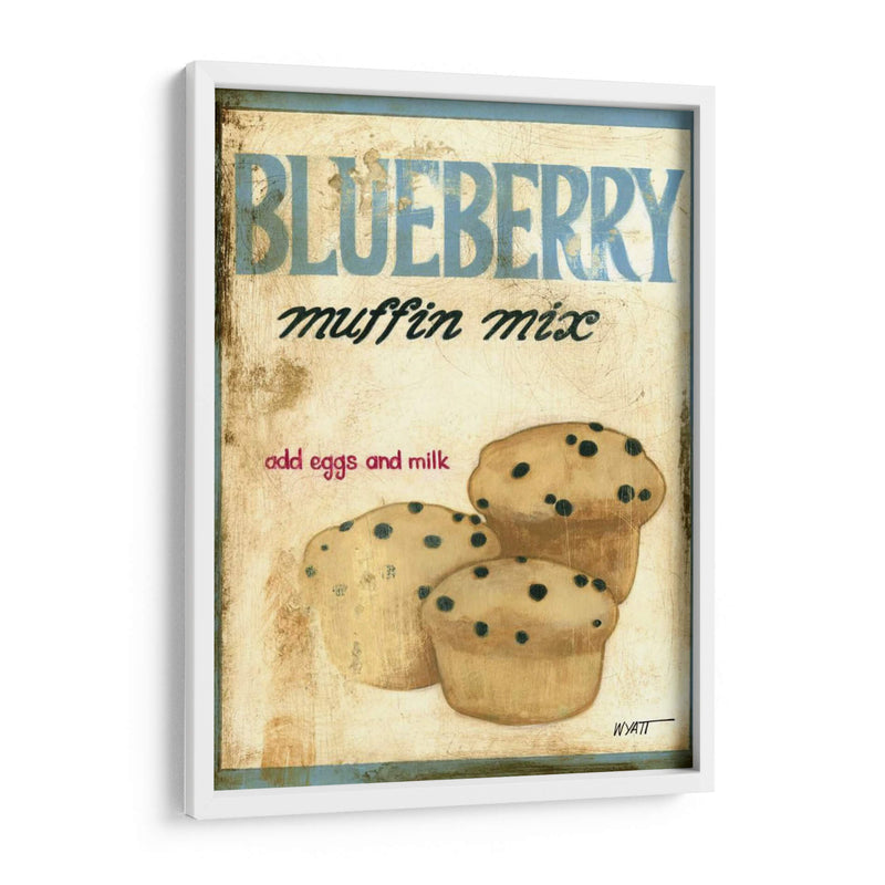 Mezcla De Muffin De Arándanos - Norman Wyatt Jr. | Cuadro decorativo de Canvas Lab