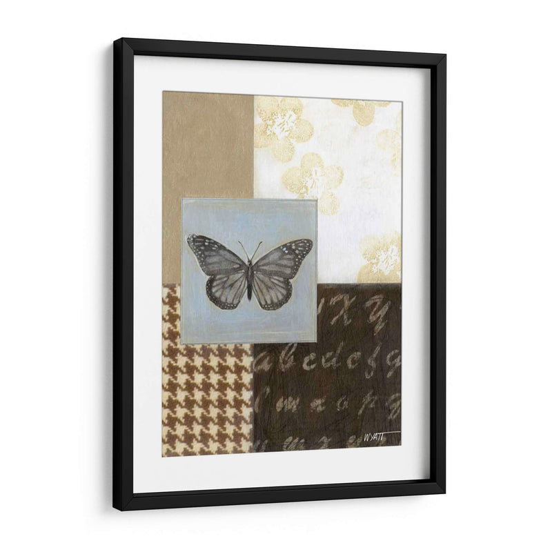 Chic Butterfly Ii - Norman Wyatt Jr. | Cuadro decorativo de Canvas Lab