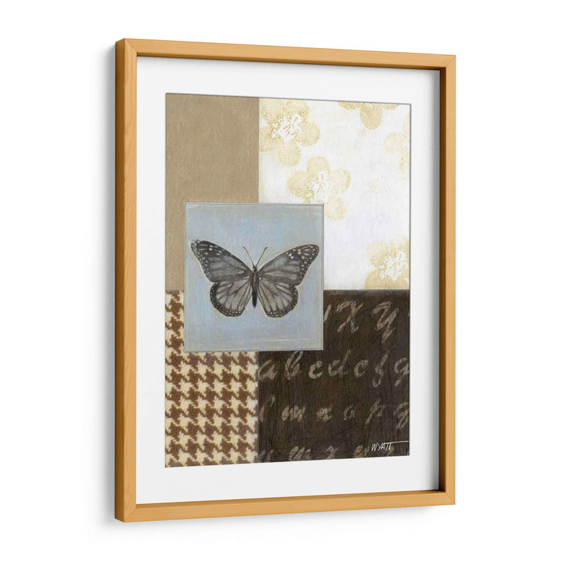 Chic Butterfly Ii - Norman Wyatt Jr. | Cuadro decorativo de Canvas Lab