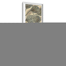 Hojas En Rayas Ii - Norman Wyatt Jr. | Cuadro decorativo de Canvas Lab