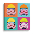 Storm Troopers de colores | Cuadro decorativo de Canvas Lab