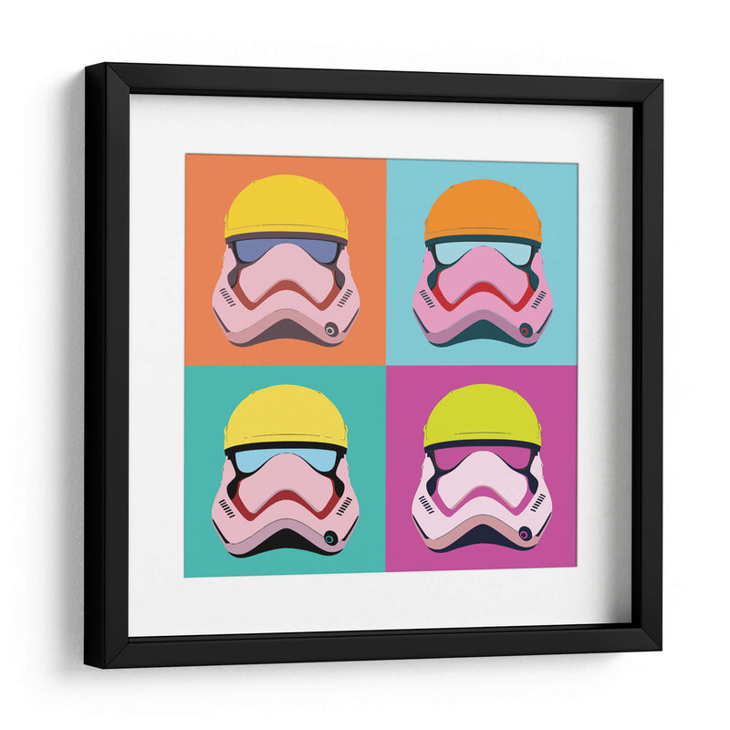 Storm Troopers de colores | Cuadro decorativo de Canvas Lab