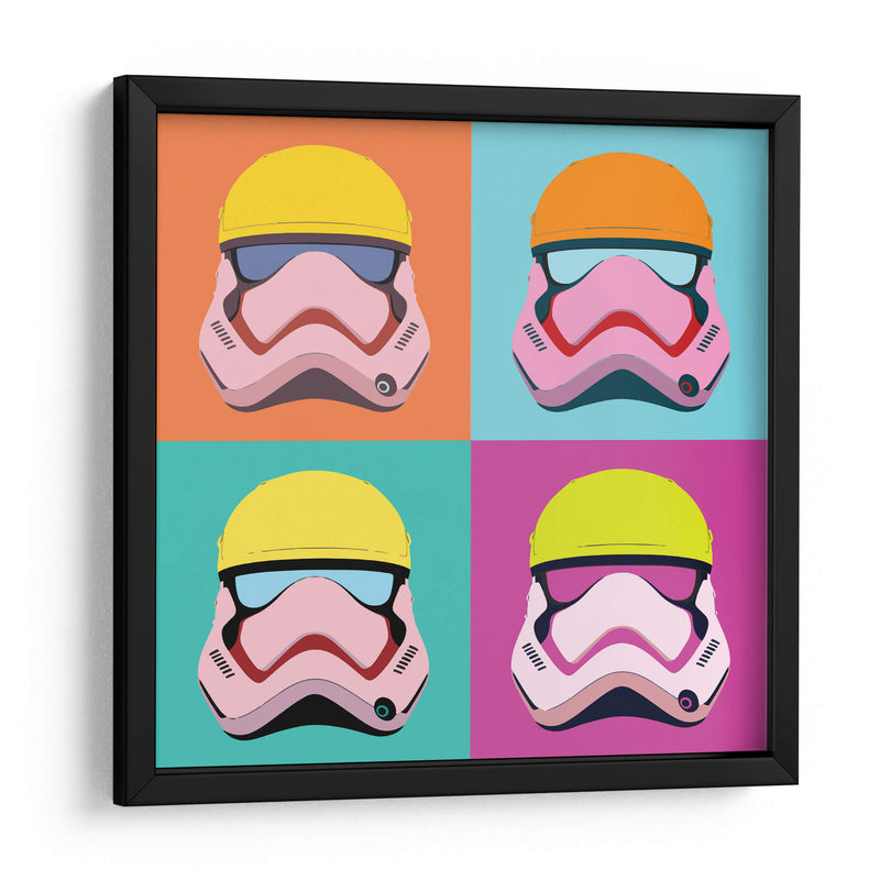 Storm Troopers de colores | Cuadro decorativo de Canvas Lab