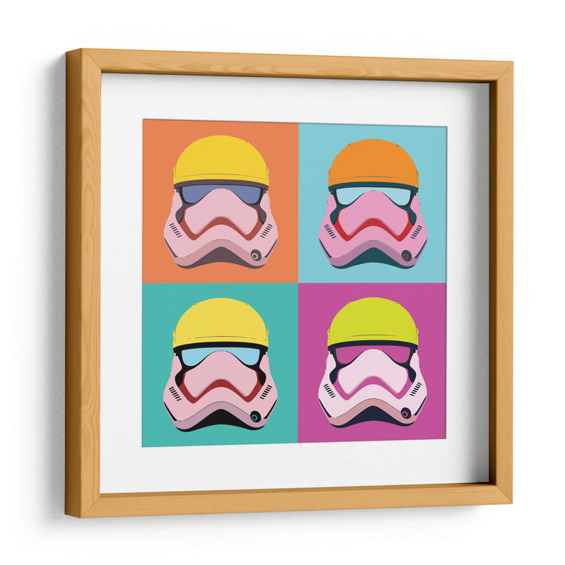 Storm Troopers de colores | Cuadro decorativo de Canvas Lab