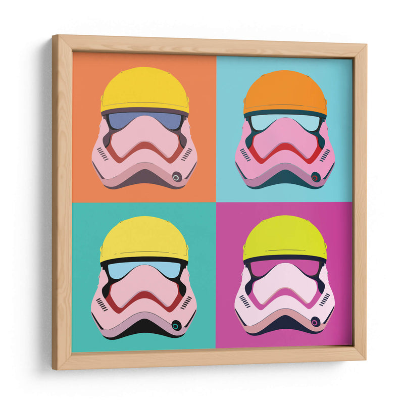 Storm Troopers de colores | Cuadro decorativo de Canvas Lab