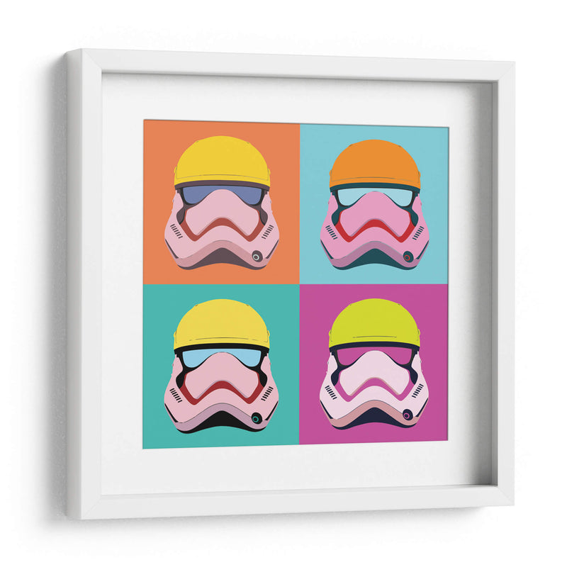 Storm Troopers de colores | Cuadro decorativo de Canvas Lab