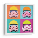 Storm Troopers de colores | Cuadro decorativo de Canvas Lab