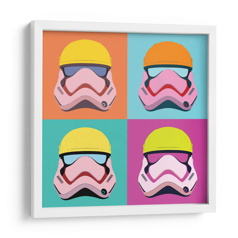 Storm Troopers de colores | Cuadro decorativo de Canvas Lab