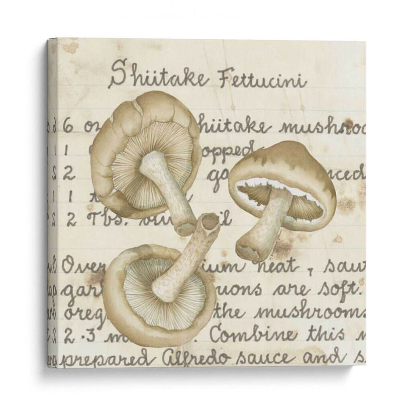 Shiitake - Nancy S. Pallan | Cuadro decorativo de Canvas Lab