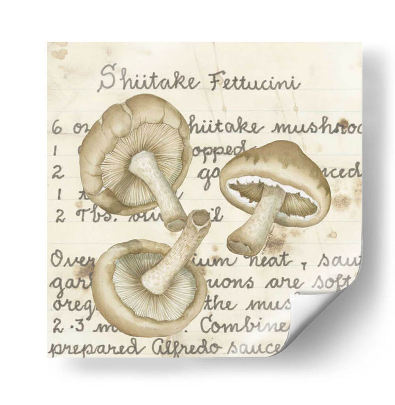 Shiitake - Nancy S. Pallan | Cuadro decorativo de Canvas Lab