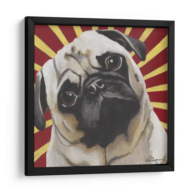 Dogs Drynns - Puggins - Dlynn Roll | Cuadro decorativo de Canvas Lab