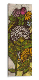 Panel De Flores Batik I - Andrea Davis | Cuadro decorativo de Canvas Lab