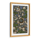 Flores De Batik Azul I - Andrea Davis | Cuadro decorativo de Canvas Lab