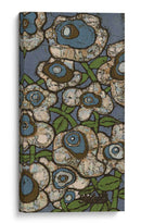Flores De Batik Azul Ii - Andrea Davis | Cuadro decorativo de Canvas Lab
