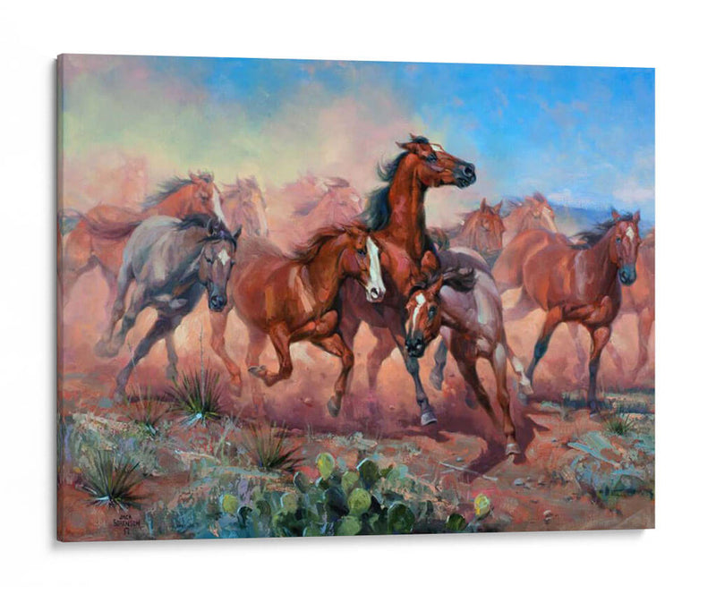 Runnin Thunder - Jack Sorenson | Cuadro decorativo de Canvas Lab