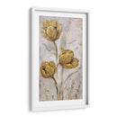 Amapolas Doradas En Taupe Ii - Tim OToole | Cuadro decorativo de Canvas Lab