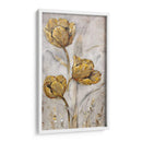 Amapolas Doradas En Taupe Ii - Tim OToole | Cuadro decorativo de Canvas Lab