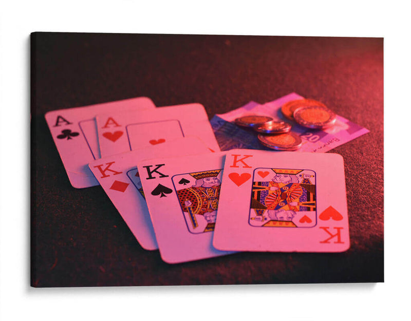 Póquer II - Alvaro Martinz | Cuadro decorativo de Canvas Lab