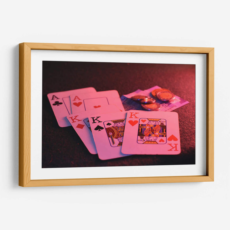 Póquer II - Alvaro Martinz | Cuadro decorativo de Canvas Lab