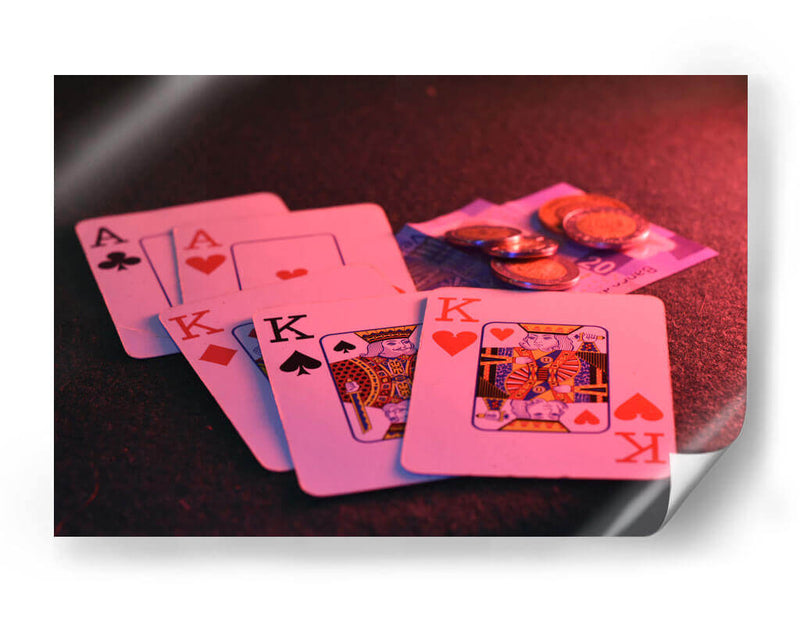 Póquer II - Alvaro Martinz | Cuadro decorativo de Canvas Lab