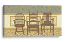 Sillas De Arte Y Artesanías I - Wendy Russell | Cuadro decorativo de Canvas Lab