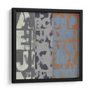 Capa Del Alfabeto I - Vision Studio | Cuadro decorativo de Canvas Lab