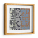 Capa Del Alfabeto I - Vision Studio | Cuadro decorativo de Canvas Lab