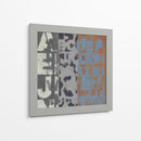Capa Del Alfabeto I - Vision Studio | Cuadro decorativo de Canvas Lab