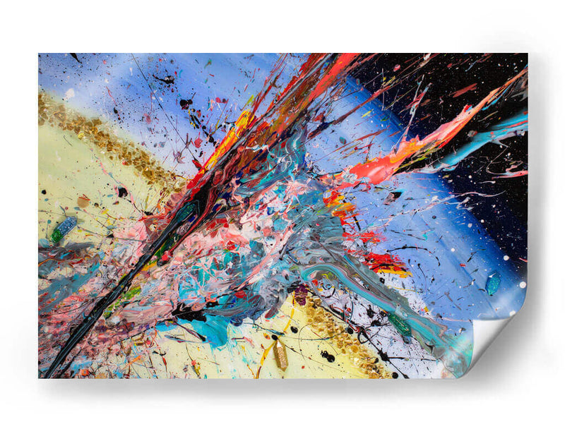 Encuentro Cósmico I - GOGA | Cuadro decorativo de Canvas Lab