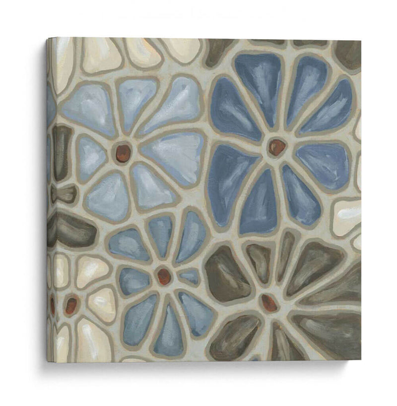 Pétalos De Azulejos I - Karen Deans | Cuadro decorativo de Canvas Lab