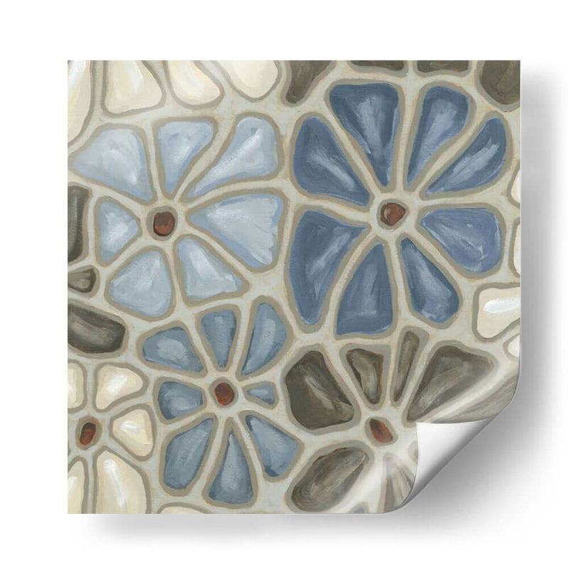 Pétalos De Azulejos I - Karen Deans | Cuadro decorativo de Canvas Lab